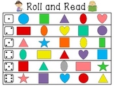 Kindergarten Morning Work Roll and Read Math and Literacy Centers