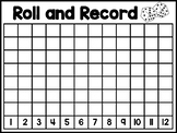 Roll and Record:  Math Addition Game