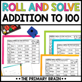 Roll and Solve Addition Within 100 Center Practice | Small