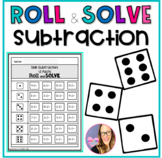 Roll and Solve- Subtraction