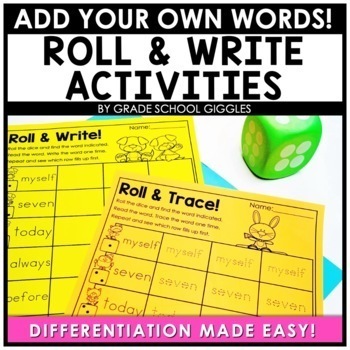 Preview of Sight Word Homework, Fun Friday Morning Work Worksheets Kinder - 2nd Grade Words