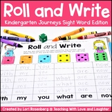 Editable Sight Word Roll and Write Worksheets