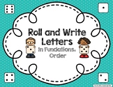 Roll and Write Letters - Lowercase Letters