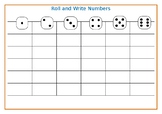 Roll and Write Numbers