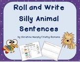 Roll and Write Silly Animal Sentences