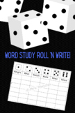 Roll and Write Word Activity!