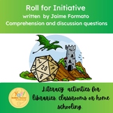 Roll for Initiative by Jaime Formato comprehension questions