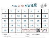 Roll in the NEW YEAR! Exercise Challenge