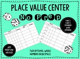 Place Value Center - Standard, Word, & Expanded Form - Who