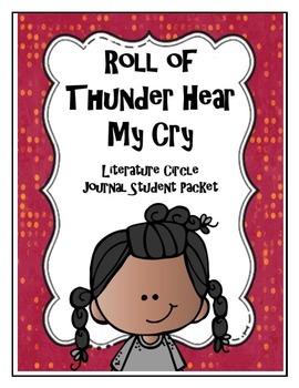 Preview of Roll of Thunder Hear My Cry Literature Circle Journal Student Packet