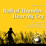 Roll of Thunder Hear My Cry No-Prep Novel Unit for Middle School