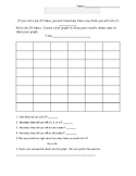 Roll the Dice Bar Graph Activity