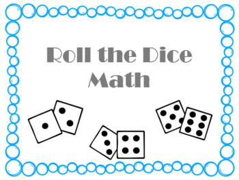 Preview of Roll the Dice Math- Dividing Decimals Word Problems