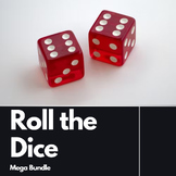 ELA and Literature Roll the Dice Discussion Reveiw Boards 