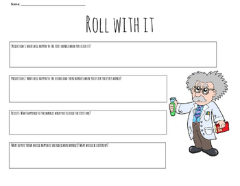 Preview of Roll with it(Activity and Lesson Plan)