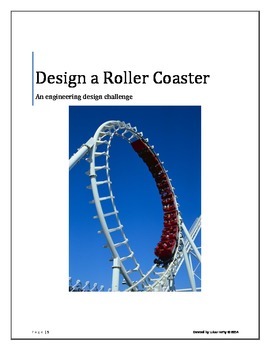 Preview of Roller Coaster Engineering Design Challenge
