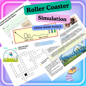Preview of Roller Coaster Kinematics - Presentation, Gizmos simulation and Project