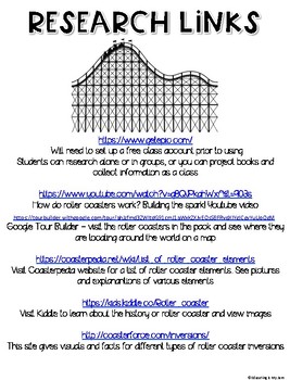 Roller Coaster Research