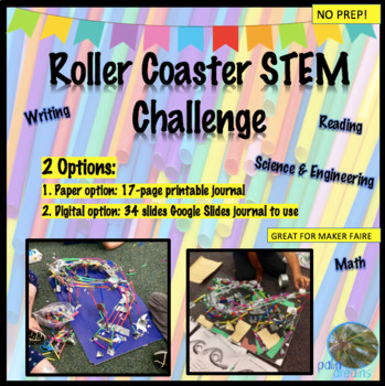 End of Year Roller Coaster STEM Challenge by palmdreams | TPT