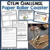 Paper Roller Coaster STEM Challenge
