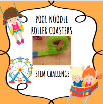 Preview of Roller Coaster STEM with Pool Noodles