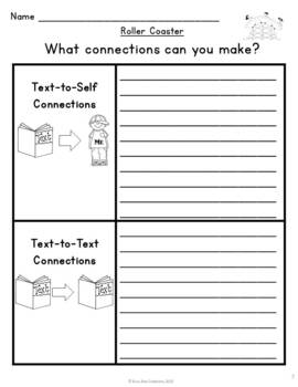 Roller Coaster Story Resource Printable PDF by Busy Bee Creations