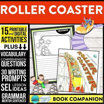 Preview of ROLLER COASTER activities READING COMPREHENSION - Book Companion read aloud