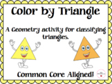 Color By Triangle - Classifying Types of Triangles