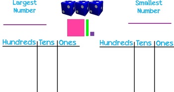Preview of Rolling For Place Value Fun