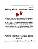 Rolling with Expressions Game