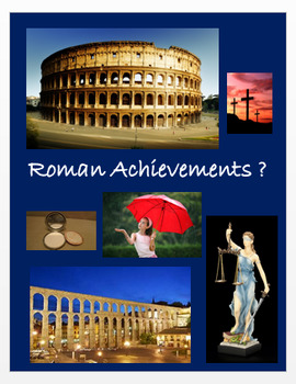Preview of Roman Achievements?  - Article, Power Point, Activities, Assessment (DL)