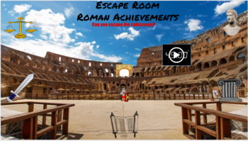 Preview of Roman Achievements Escape Room