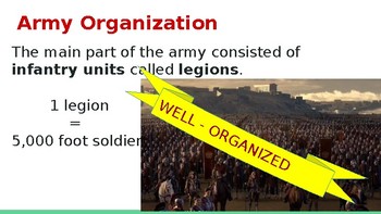 Preview of Roman Army - PowerPoint presentation