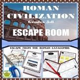 Roman Civilization Escape Room | Ancient Rome Activity