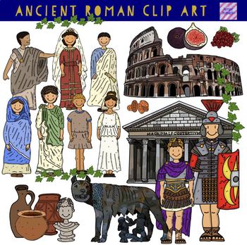 Preview of Ancient Roman Clip Art 1