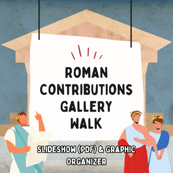 Preview of Roman Contributions Gallery Walk (Roman Government: Pax Romana, Society, etc.)