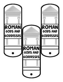 Preview of Roman Deities: Flip Book