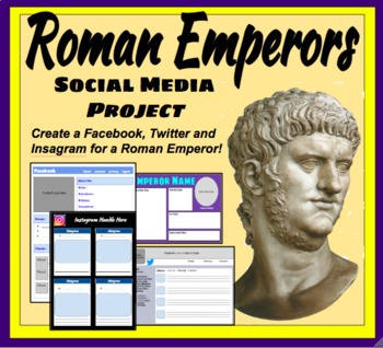 Preview of Roman Emperors : Biography and Social Media Project