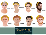 Roman Emperors: The Caesars Clip Art Set