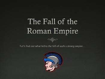 Preview of Roman Empire Fall - PowerPoint