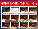 Roman Empire Map Activity: fun, engaging, easy to follow PowerPoint