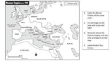 Roman Empire Map - Map Activity - Google Drive - Distance Learning