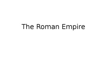 Roman Empire Notes - Student Version by Matt Mueller | TPT