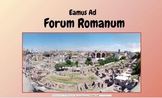 Roman Forum Introduction and Project