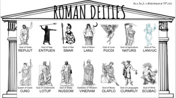 roman gods and goddesses pictures