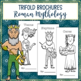 Roman Gods and Goddesses Mythology Trifold Brochures Bundle