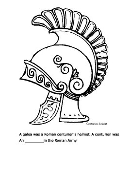 Preview of Roman History Coloring Packet