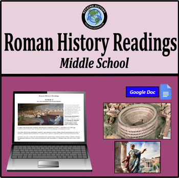 Preview of Roman History Readings | Close Reading for Middle School | Primary Sources