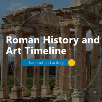 Preview of Roman History and Art Timeline Activity 