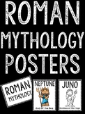 Roman Mythology Character Posters Ancient Greece Gods and 